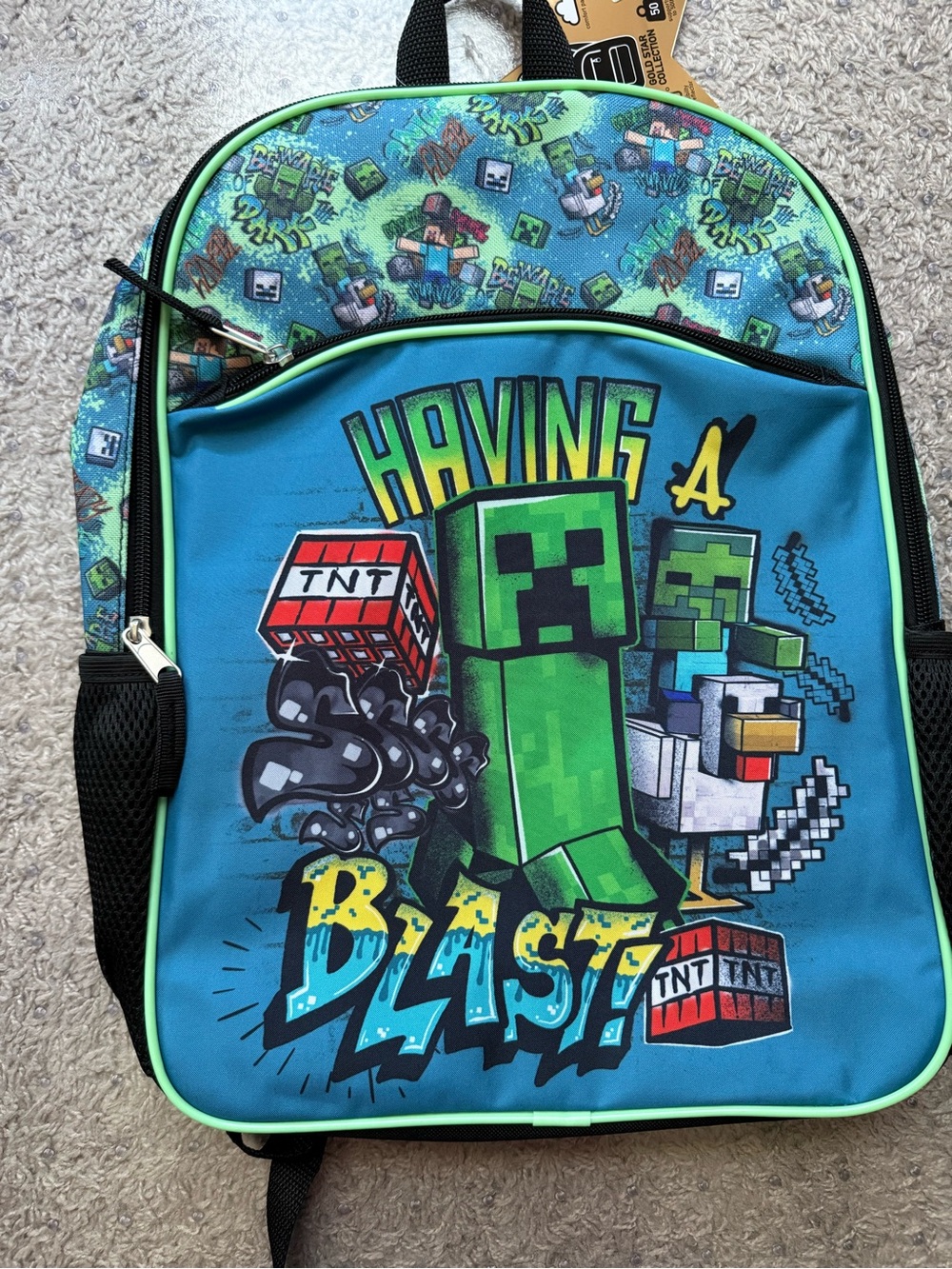 Minecraft Backpack - Picture 4 of 7
